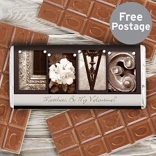 Affection Art Love Chocolate Bar delivery to UK [United Kingdom]