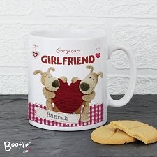 Personalised Boofle Shared Heart Mug