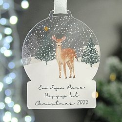 Personalised A Winter's Night Acrylic Gifts to UK