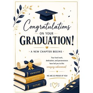 Congratulation on Graduation Card