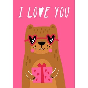 I Love You Greeting Card