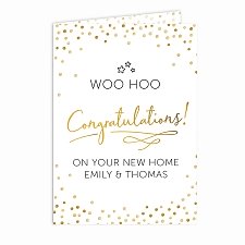 Personalised Congratulations Card Delivery to UK