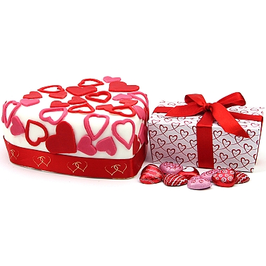 Chocolate Heart Gift delivery UK