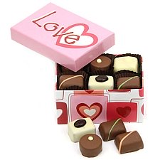 Love Hearts Mixed Chocolate Box