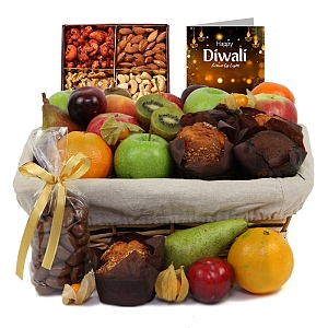 Diwali Fruit And Muffins Hamper