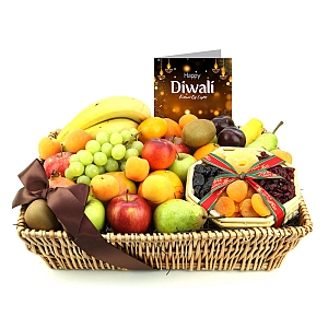 Diwali Wishful Delights Fruit Basket