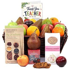 Thank You Teacher Fruit Toast Hamper