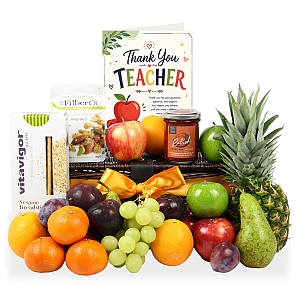 Thank You Teacher Savour Fresh Fruit Hamper