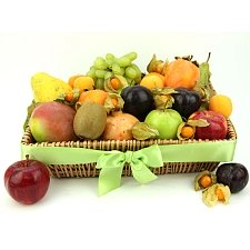 Winter Charm Fruit Basket