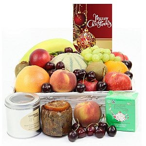 Christmas Brunch Fruit Basket