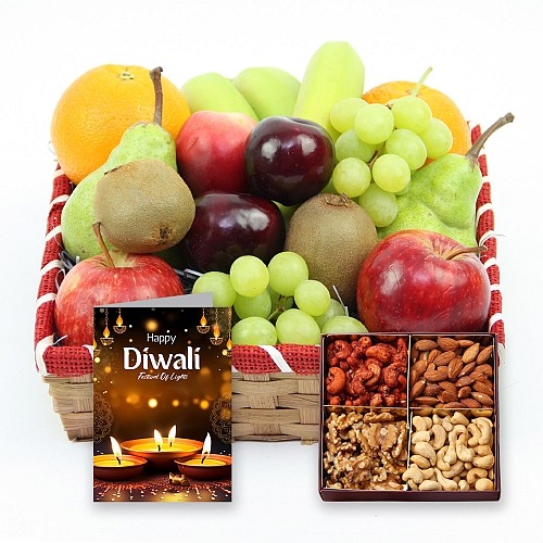 Diwali Citrus Punch Fruit Basket