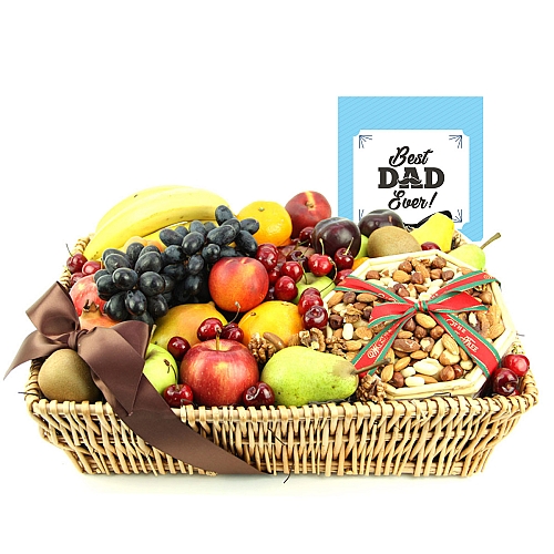 Fathers Day Gourmet Fruit Basket