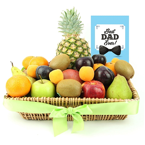 Fathers Day Seasons Delight Fruit Basket