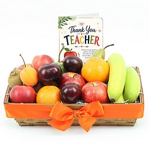 Thank You Teacher Classic Ripes Fruit Basket