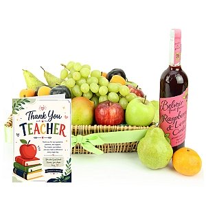 Thank You Teacher Fruit Splash Basket