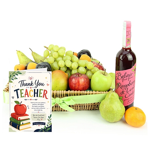 Thank You Teacher Fruit Splash Basket