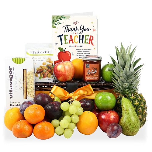 Thank You Teacher Savour Fresh Fruit Hamper