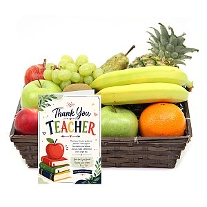 Thank You Teacher Smiths Fruit Basket