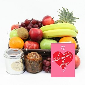 Valentine Cumbria Fruit Basket