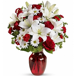 Be Mine Bouquet with Red Roses