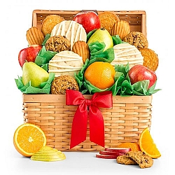 Fresh Fruit and Cookies Basket Delivery to USA