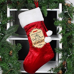 Personalised Special Delivery Luxury Stocking delivery to UK [United Kingdom]