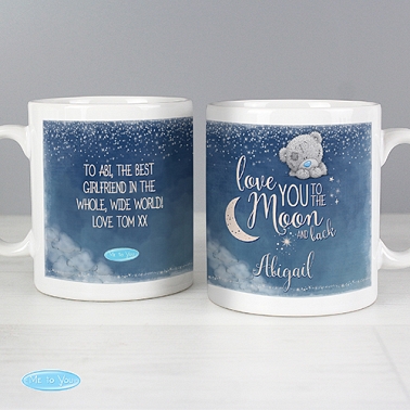 Personalised Love You to the Moon and Back Mug