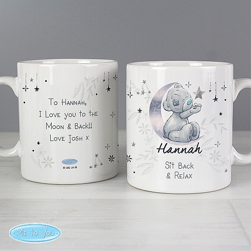 Personalised Moon &amp; Stars Me To You Mug