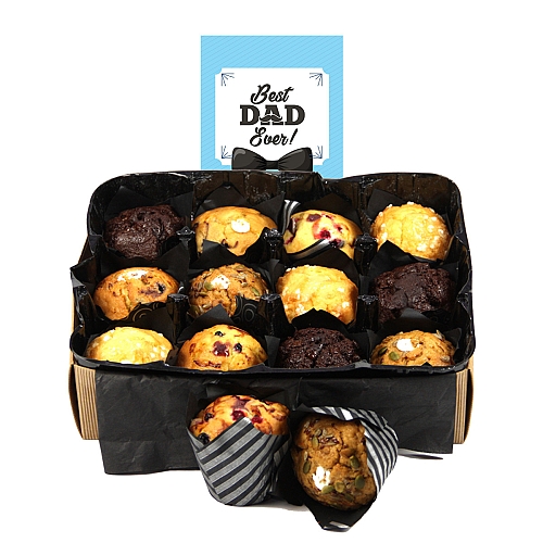Best Dad Card and Muffins