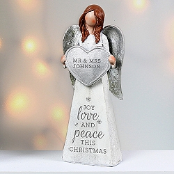 Personalised Christmas Angel Ornament Delivery to UK