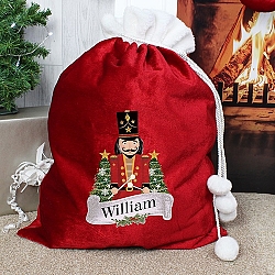 Personalised Red Nutcracker Sack Delivery to UK