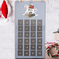 Personalised Rocking Horse Advent Calendar Delivery to UK