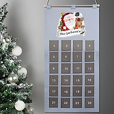 Personalised Santa Advent Calendar Delivery to UK