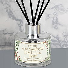 Personalised Christmas Reed Diffuser