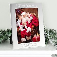Personalised Merry Christmas Photo Frame Delivery to UK [United Kingdom]