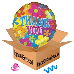 Retro Thank You Balloon Delivery UK