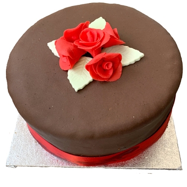 Chocolate Rose Cake delivery to UK [United Kingdom]